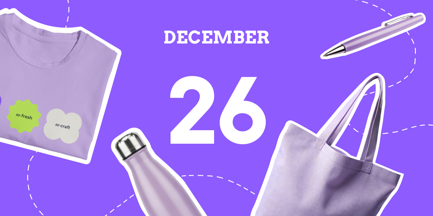 Lendemain de Noël 2026 : idées de cadeaux et objets publicitaires