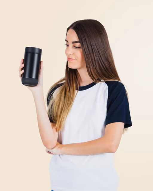 EcoSip Thermos Mug – 350 ml Recycled Stainless Steel