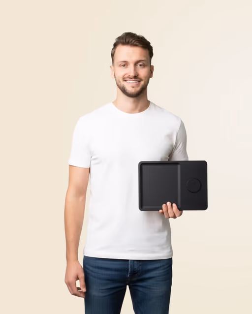 DeskMate Organizer - Charging Tray with Storage